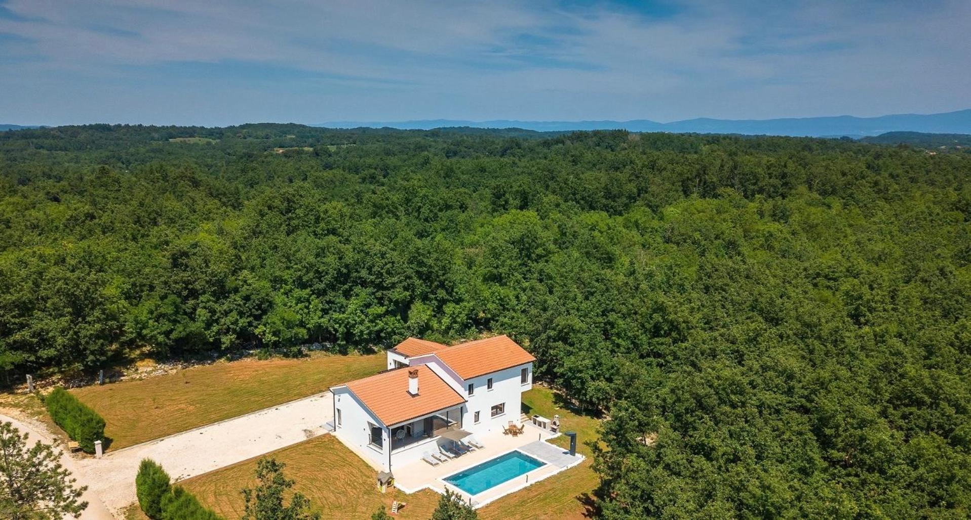Vila Prisunca Jacuzzi & Swimming Pool Pazin Extérieur photo